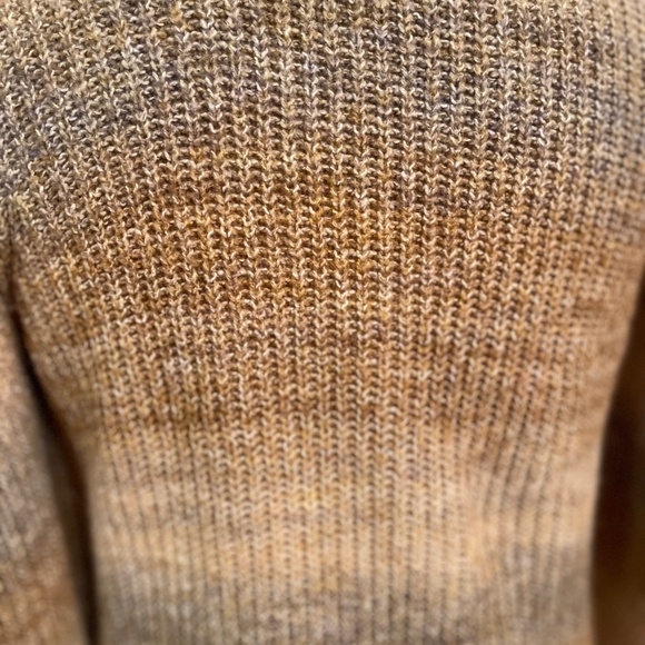 NEW! Leith Spacedyed Mock Neck, Puff Sleeve Sweater Size XS NWT! - Picture 7 of 9